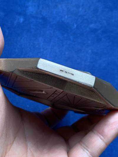 《竞宝斋》第430场 周日，周一，周二 3场连拍 （全场包邮） 法国信托投资局镀银铜章 92mm 813克 厚重压手 1991 丰饶角铜标