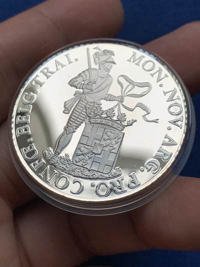 《竞宝斋》第430场 周日，周一，周二 3场连拍 （全场包邮） 荷兰经典复刻币 1993年重装武士1杜卡特精制币