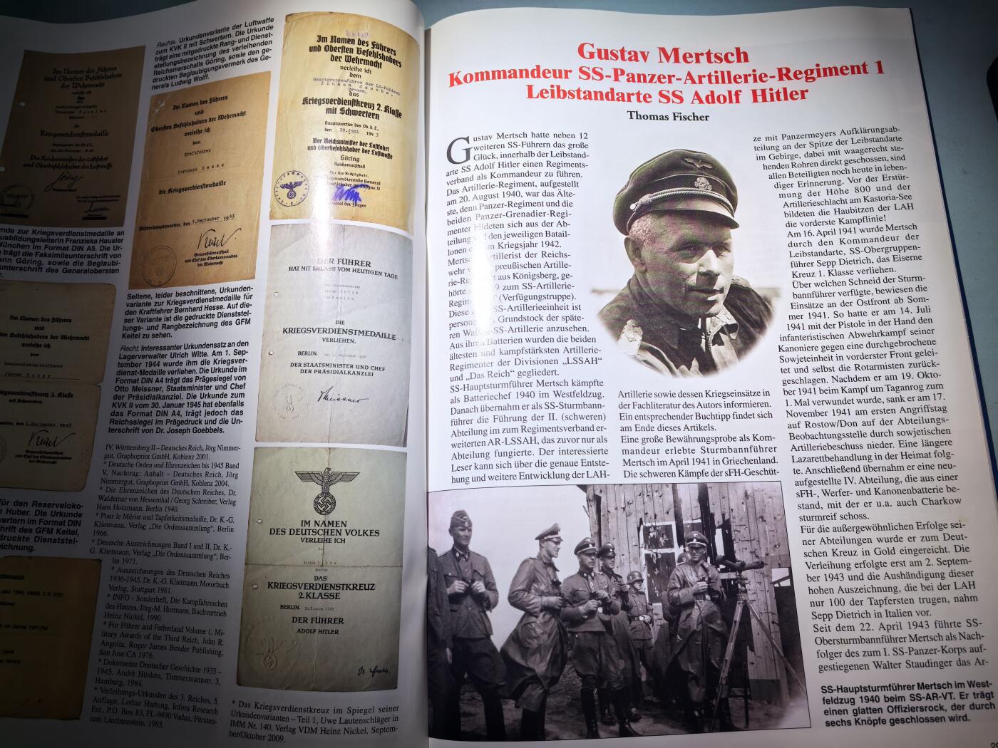 盛世勋华——号角文化勋章邮票专场拍卖第284期 德国出版 Militaria-Magazin杂志 2009年11/12月刊总第141期 58页