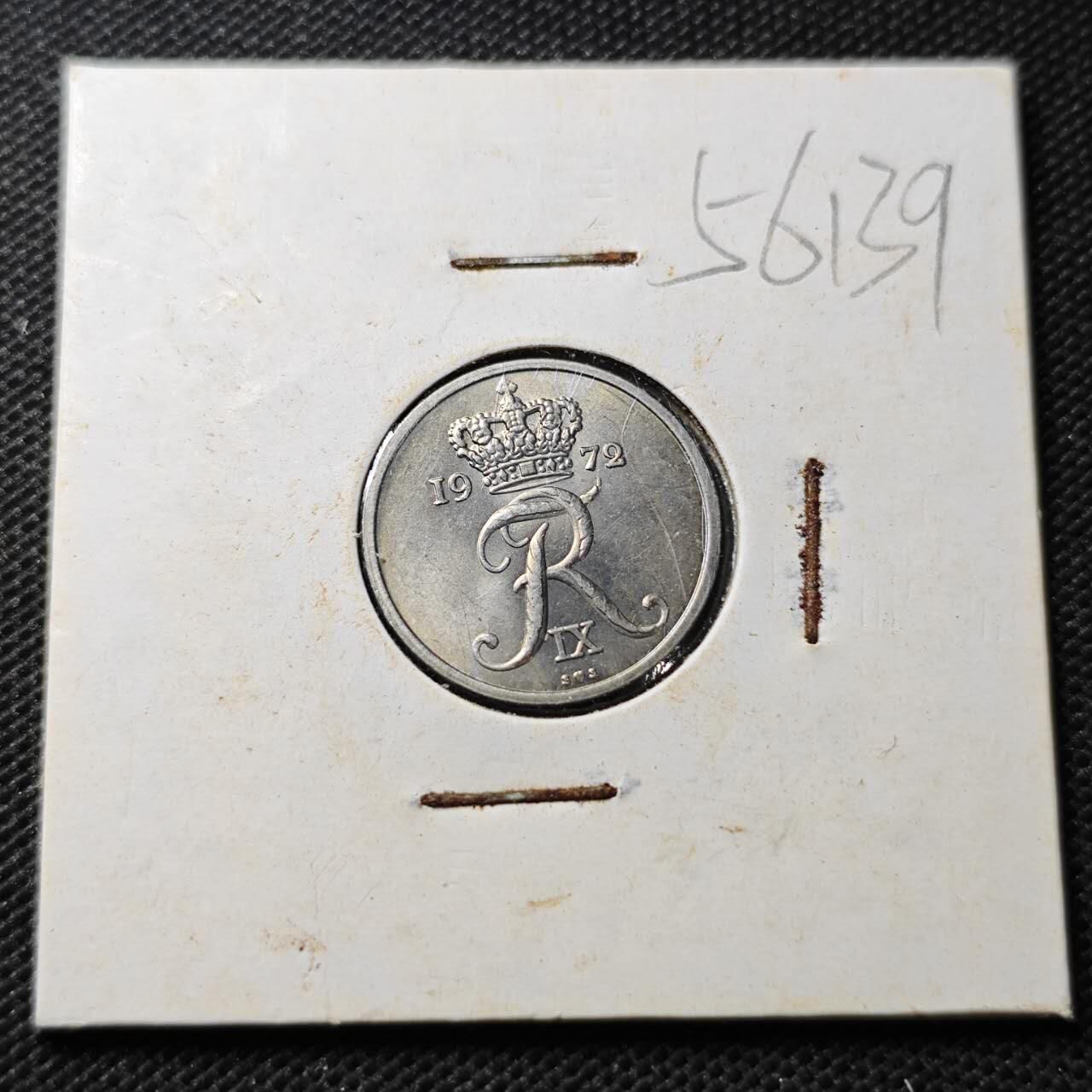 KK钱币收藏小铺  第356场  2月预留时间 周末发货  1972丹麦10欧尔 好品