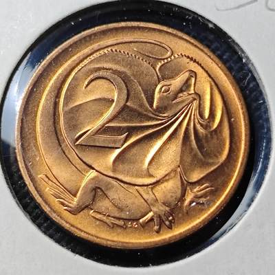 KK钱币收藏小铺  第356场  2月预留时间 周末发货 -  澳大利亚2分铜币 好品