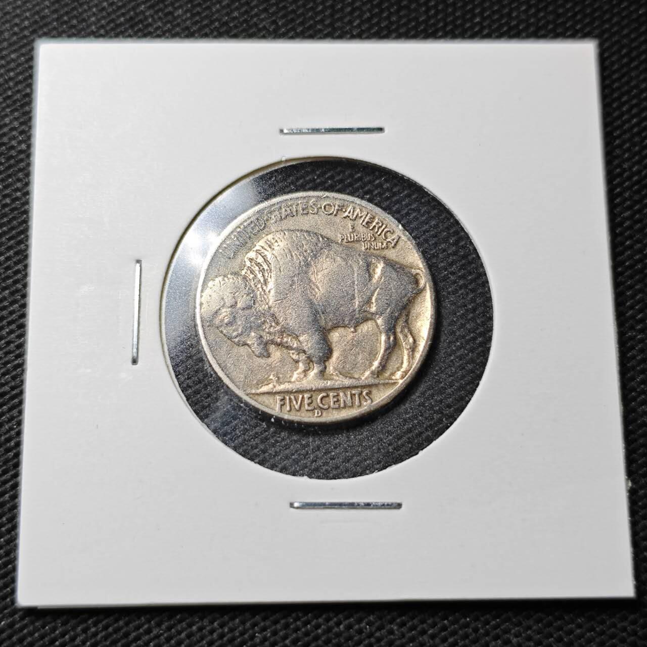 KK钱币收藏小铺  第356场  2月预留时间 周末发货  1937美国5分镍币 年份清楚