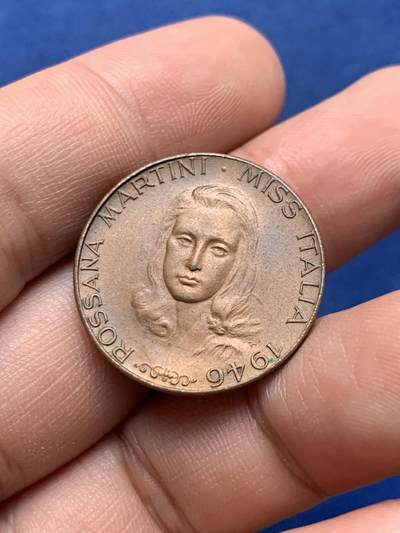 《竞宝斋》第430场 周日，周一，周二 3场连拍 （全场包邮） 意大利1946年少见香水代币10里拉