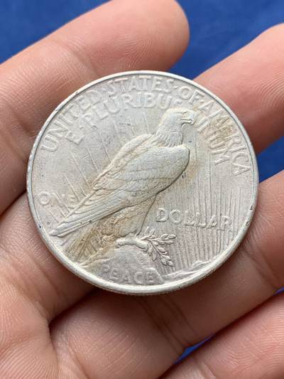 《竞宝斋》第430场 周日，周一，周二 3场连拍 （全场包邮） 美国1922年和平银币