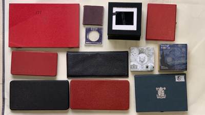 《竞宝斋》第430场 周日，周一，周二 3场连拍 （全场包邮） 币盒章盒12个一组，所见即所得，细节见图