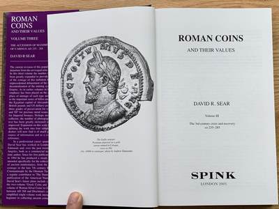 《竞宝斋》第430场 周日，周一，周二 3场连拍 （全场包邮） 古罗马钱币及其价值目录第三卷 公元235年-公元285年 重达1.1公斤