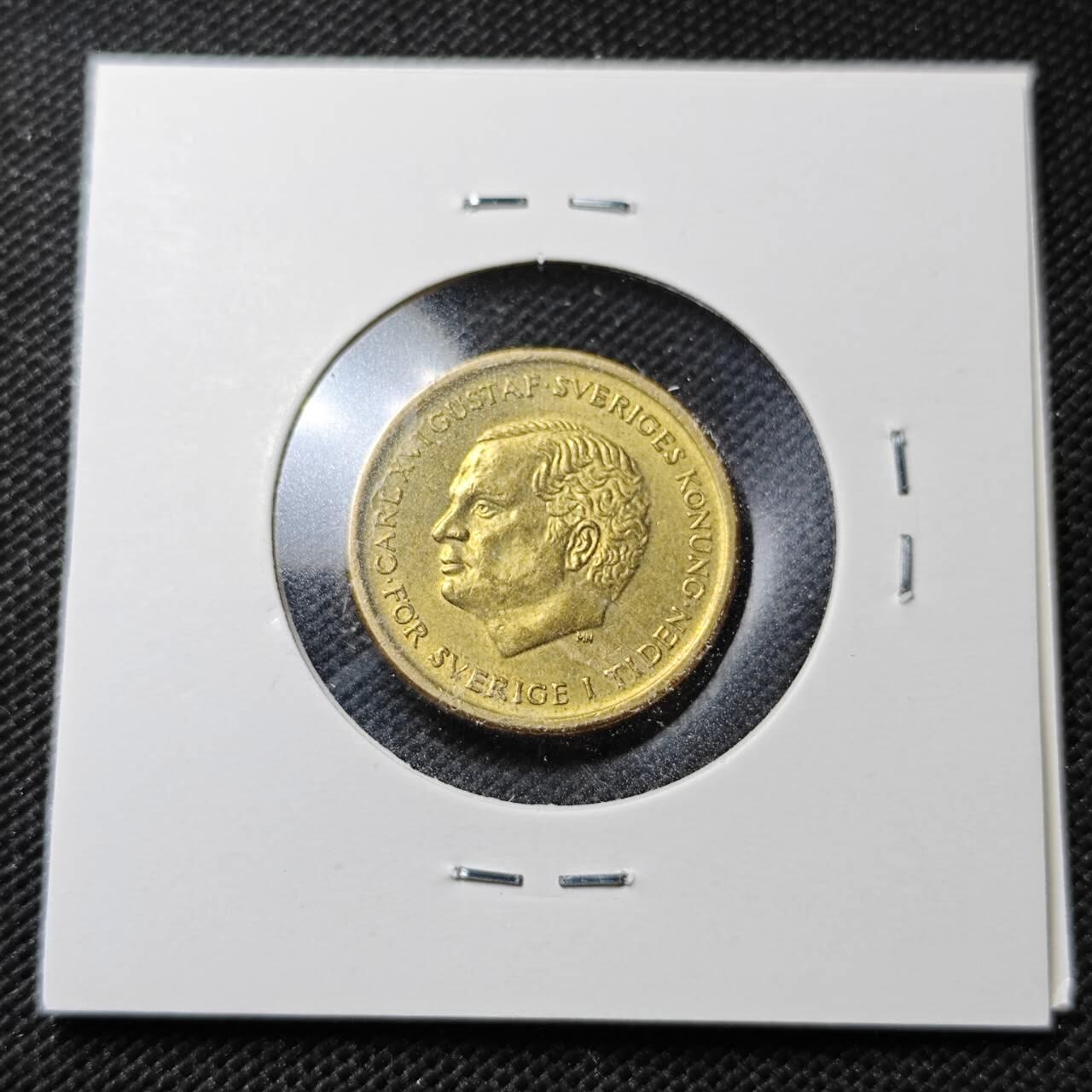 KK钱币收藏小铺  第356场  2月预留时间 周末发货  1991瑞典10克朗