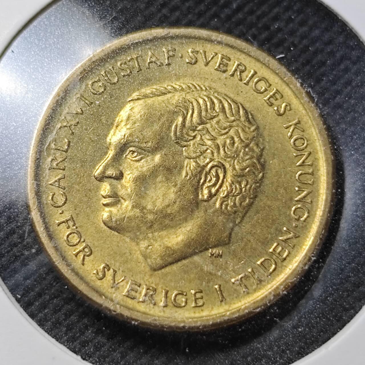 KK钱币收藏小铺  第356场  2月预留时间 周末发货  1991瑞典10克朗