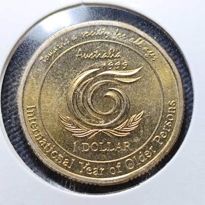 KK钱币收藏小铺  第356场  2月预留时间 周末发货 -  澳大利亚1元纪念币