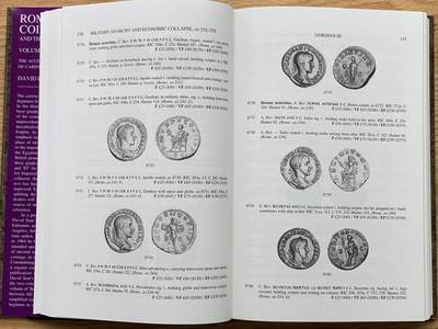 《竞宝斋》第430场 周日，周一，周二 3场连拍 （全场包邮） 古罗马钱币及其价值目录第三卷 公元235年-公元285年 重达1.1公斤
