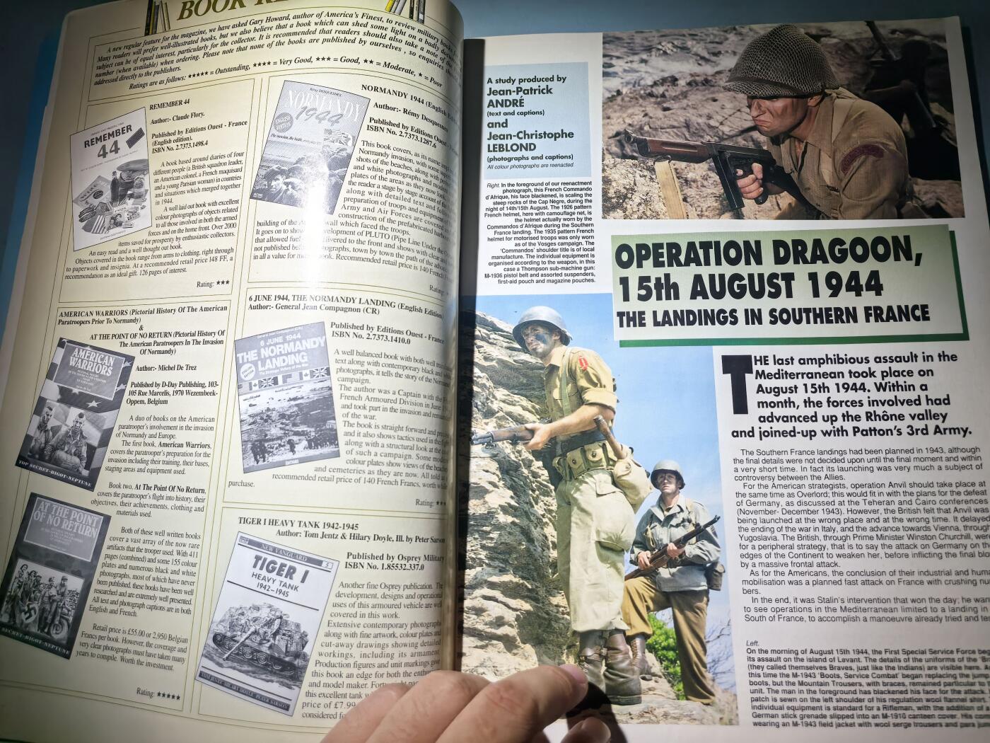 盛世勋华——号角文化勋章邮票专场拍卖第284期 法国出版英语版Militaria杂志 1994年8月第7期 50页