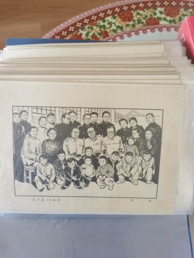 末代皇帝连环画原稿画稿一套含出版物 末代皇帝连环画原稿画稿一套含出版物