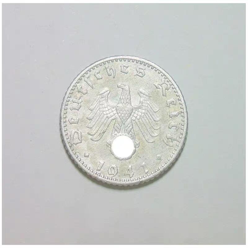 德国第三帝国1941年A版50芬尼 爽品