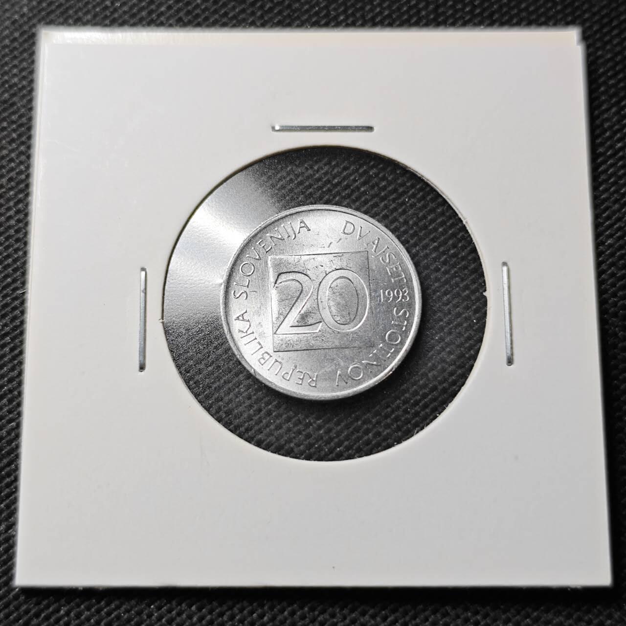 KK钱币收藏小铺  第356场  2月预留时间 周末发货  斯洛文尼亚