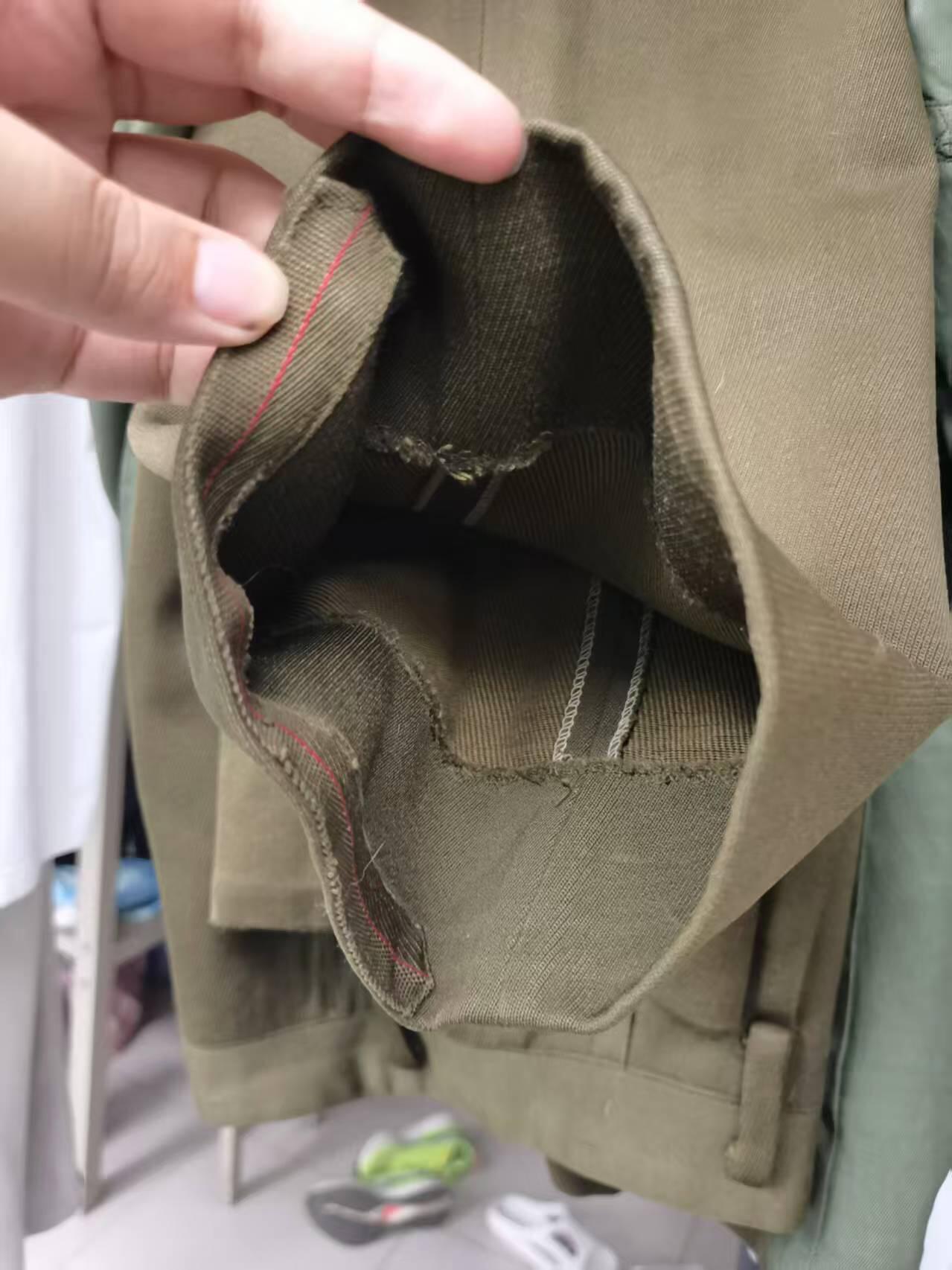 罗岚⭐爱藏⭐精品专拍第六场-分享拍场赚佣金 su-M五五式校官冬季常服一套 马裤呢材质 正二号大小适合175-180体型适中穿着 55时期原品非后造
