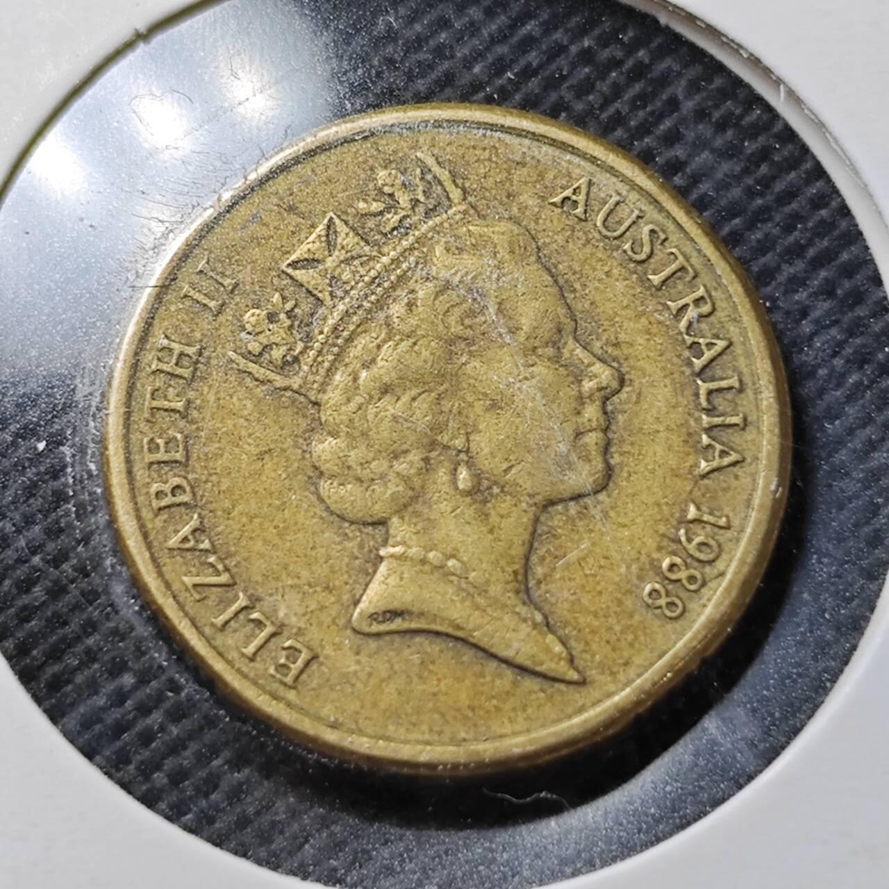 KK钱币收藏小铺  第356场  2月预留时间 周末发货  澳大利亚2元