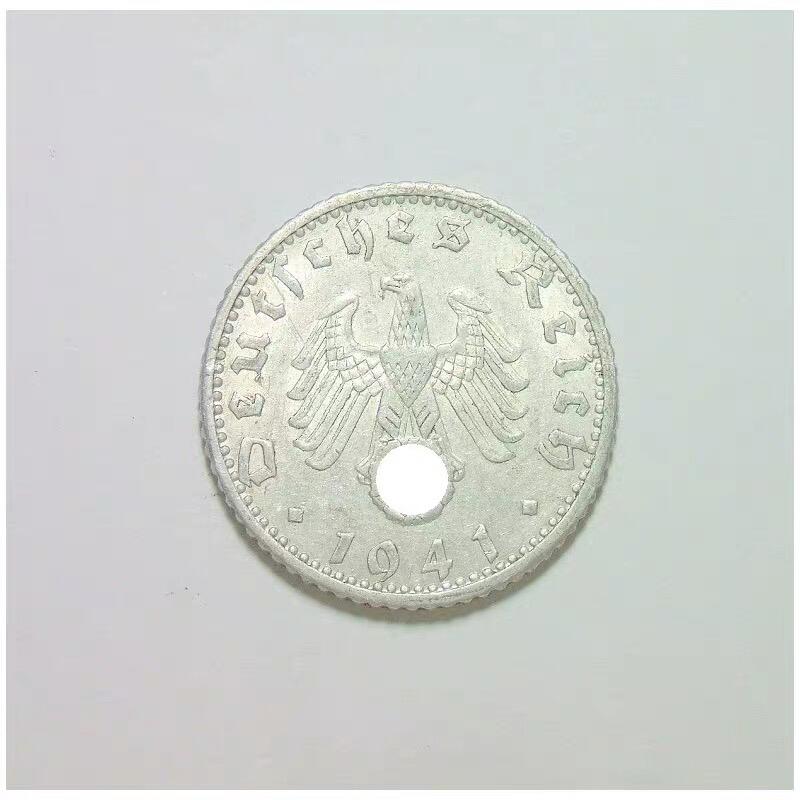 德国第三帝国1941年E版50芬尼 爽品
