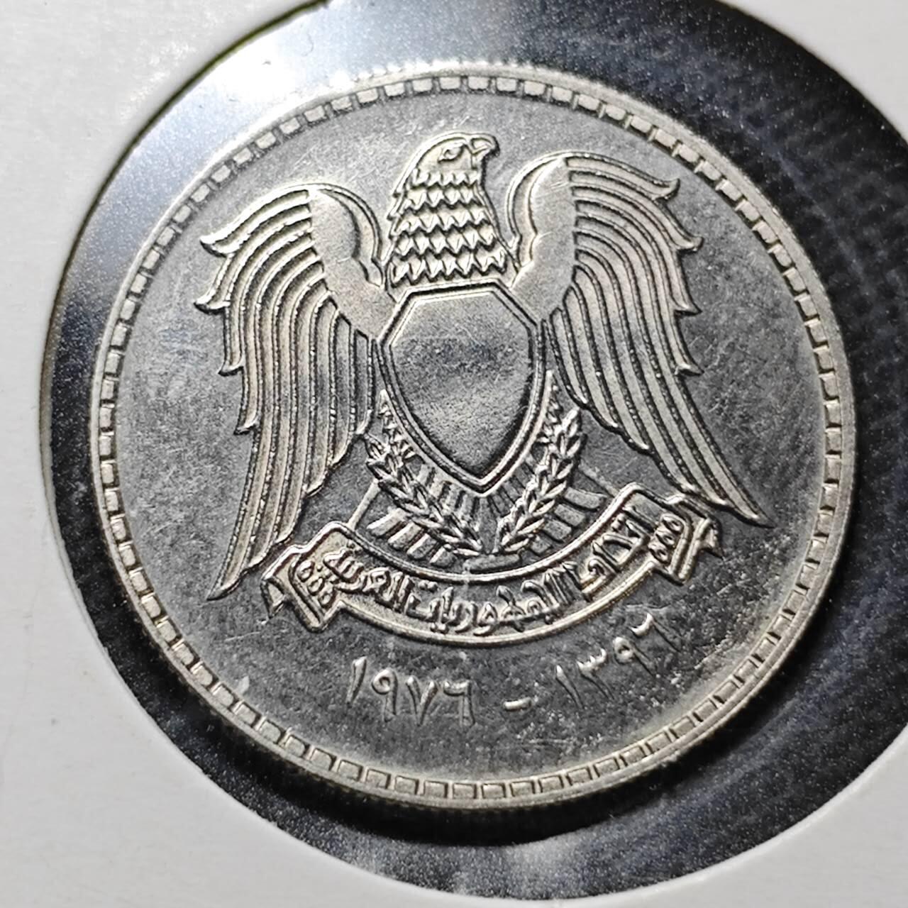 KK钱币收藏小铺  纪念币专场  2月预留时间 周末发货  叙利亚50皮纪念币