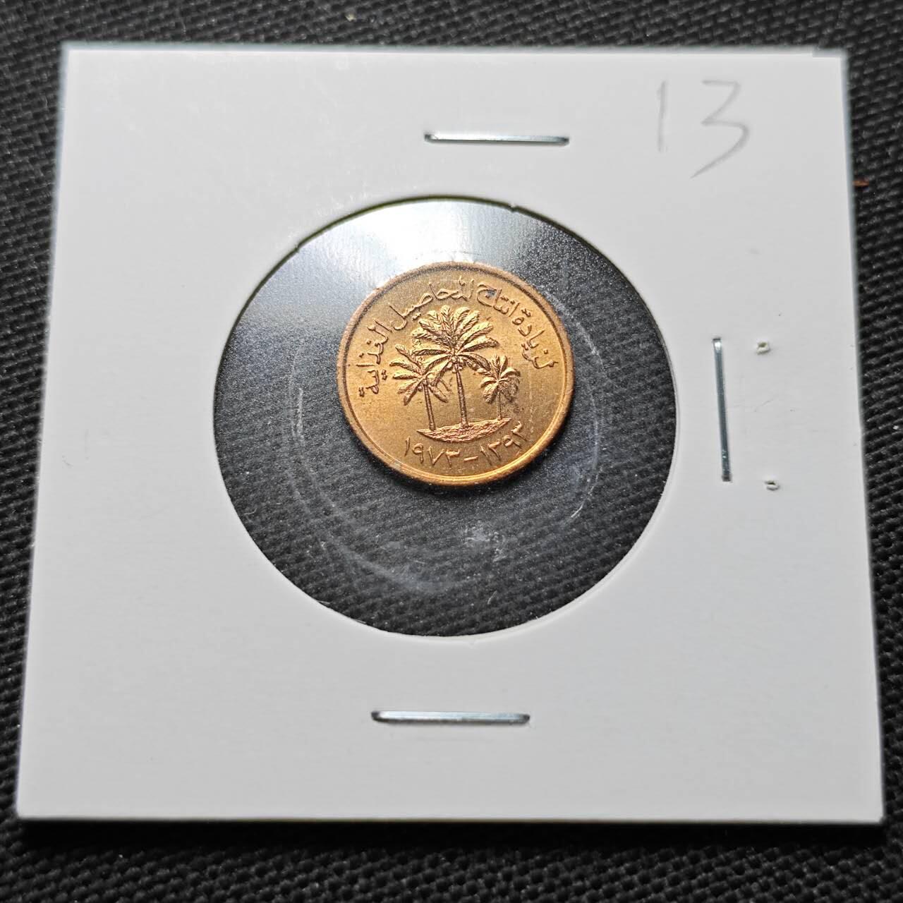 KK钱币收藏小铺  纪念币专场  2月预留时间 周末发货  阿联酋1费尔纪念币