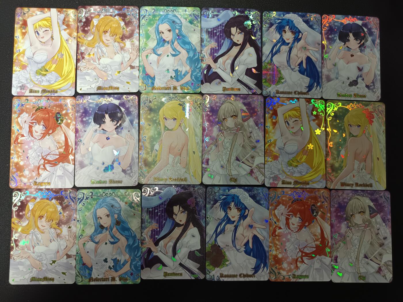 天玑星卡拍第132期《10.27周一截拍》持续收拍收评中 满赠卡需备注 骁骑营卡牌 女神花嫁 完结弹 彩闪+纱布 十八张