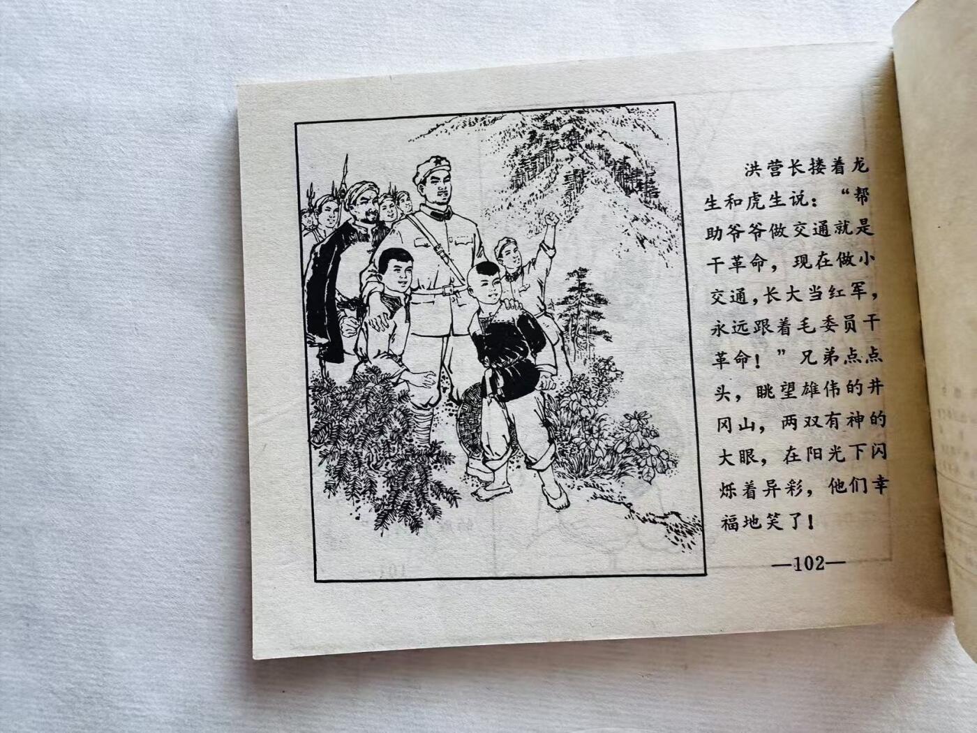 大连首届红藏暨第十一届全国连交会 连环画拍卖 龙生与虎生 出版社：江西人民 年代：74.5 开本：60 品相：9.8