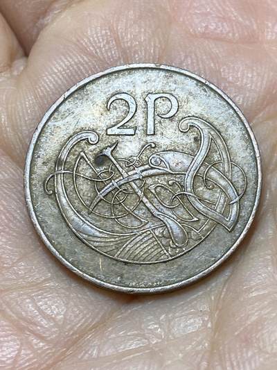 2025年第一百一十四场(总第一百四十场）外国好品散币(免佣金) - 爱尔兰🇮🇪1971年2便士(共和国时期第二套第一版，青铜材质无磁版，首发年)