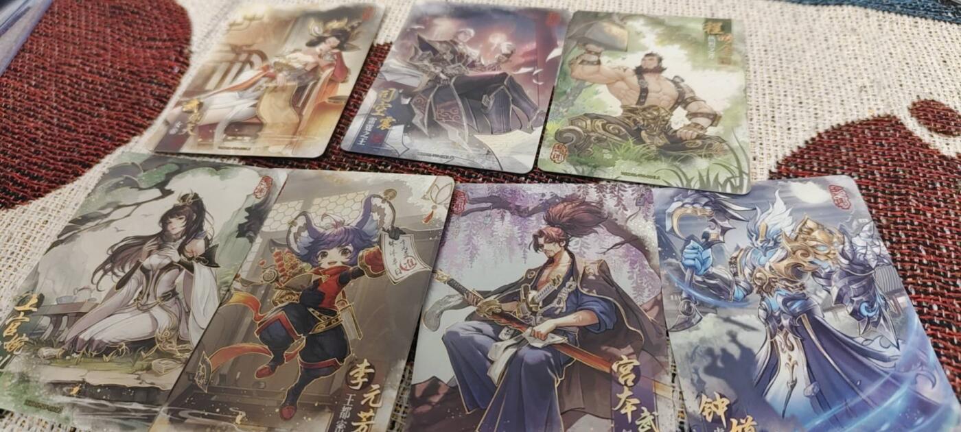 秋原瞳的小店第二十六期（持续收拍，日子飞快，转眼又是一年冬来到） 卡游王者荣耀逸闻7张不同