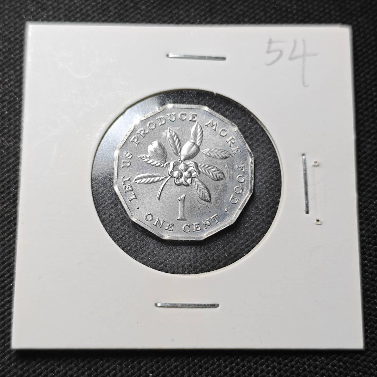 KK钱币收藏小铺  纪念币专场  2月预留时间 周末发货  1975牙买加1分纪念币