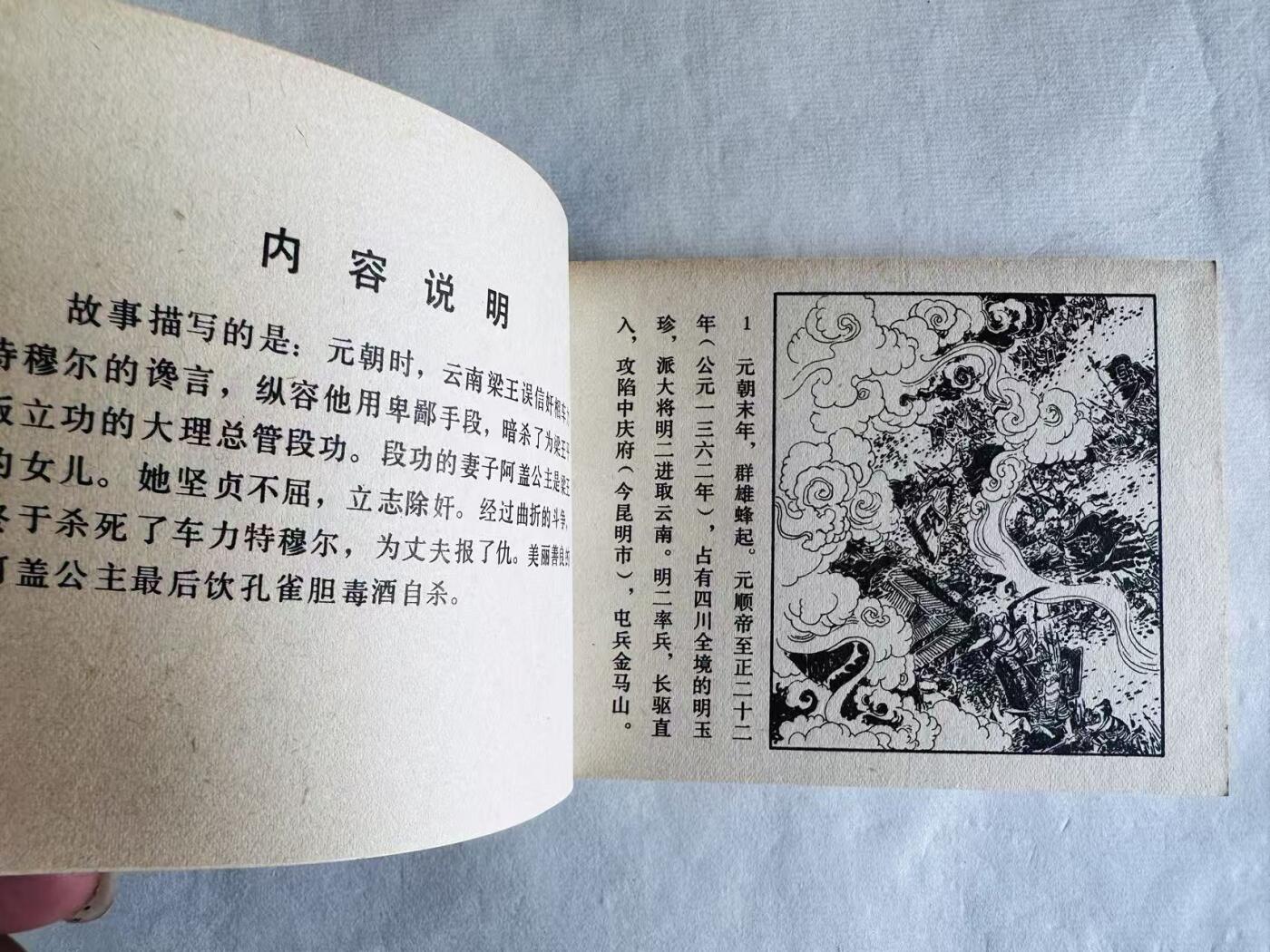 大连首届红藏暨第十一届全国连交会 连环画拍卖 孔雀胆 出版社：人民美术 年代：81.12 开本：64 品相：9.8  赵仁年
