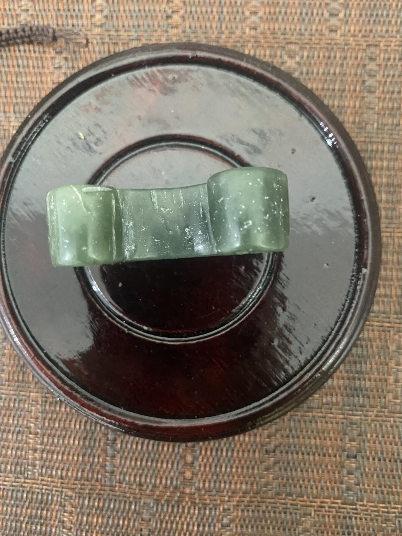 江南站杂项场 和田玉笔架+挂件