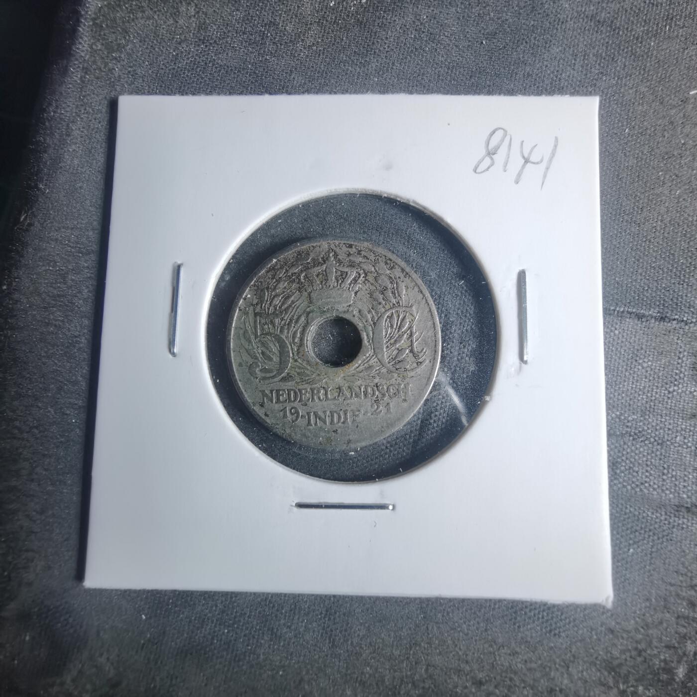 沼泽如烟--第881场 荷属东印度1921年五分