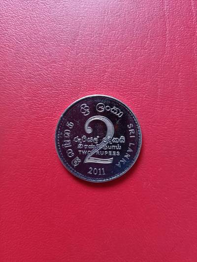 【云涧收藏】第七十三场 斯里兰卡2011年空军60周年纪念币，BU