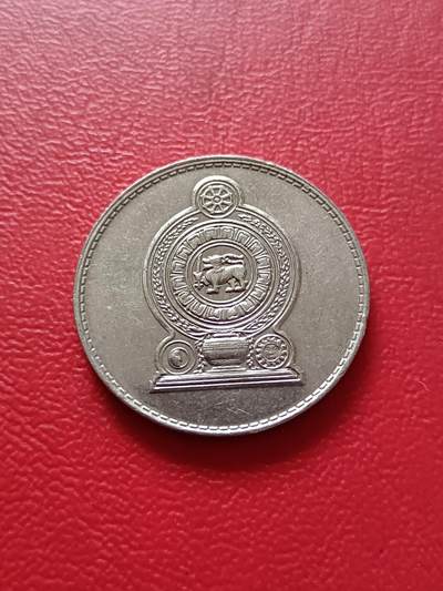 【云涧收藏】第七十三场 斯里兰卡1982年1卢比，UNC