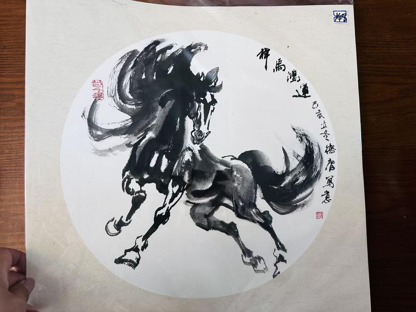 大连首届红藏暨第十一届全国连交会 连环画拍卖 飞马鸿运 出版社： 年代： 开本：50x50  李德庆