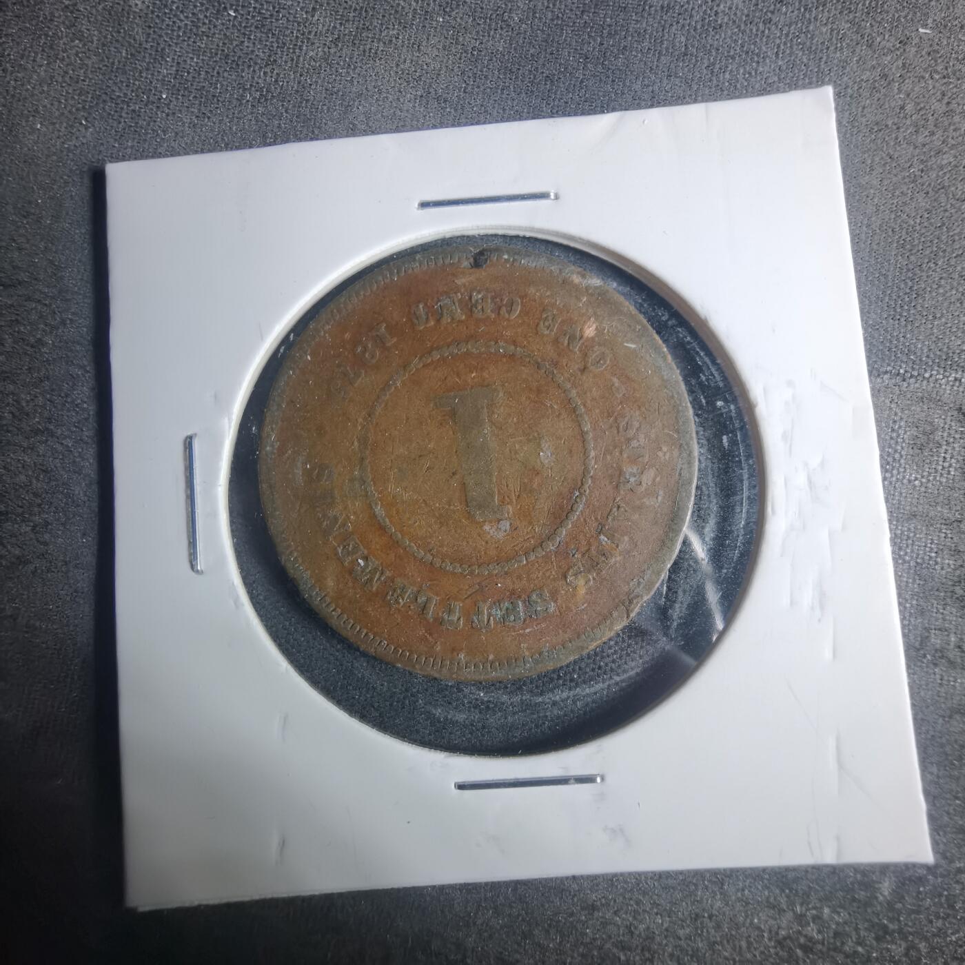 沼泽如烟--第881场 英属海峡1875年一分