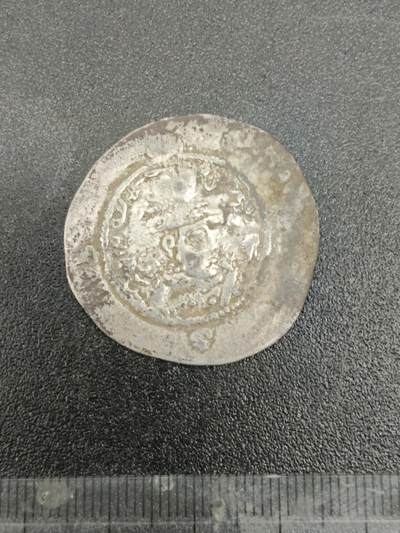 75期回流戒指饰品杂件纪念章丝路钱币专场 - 萨珊王朝银币