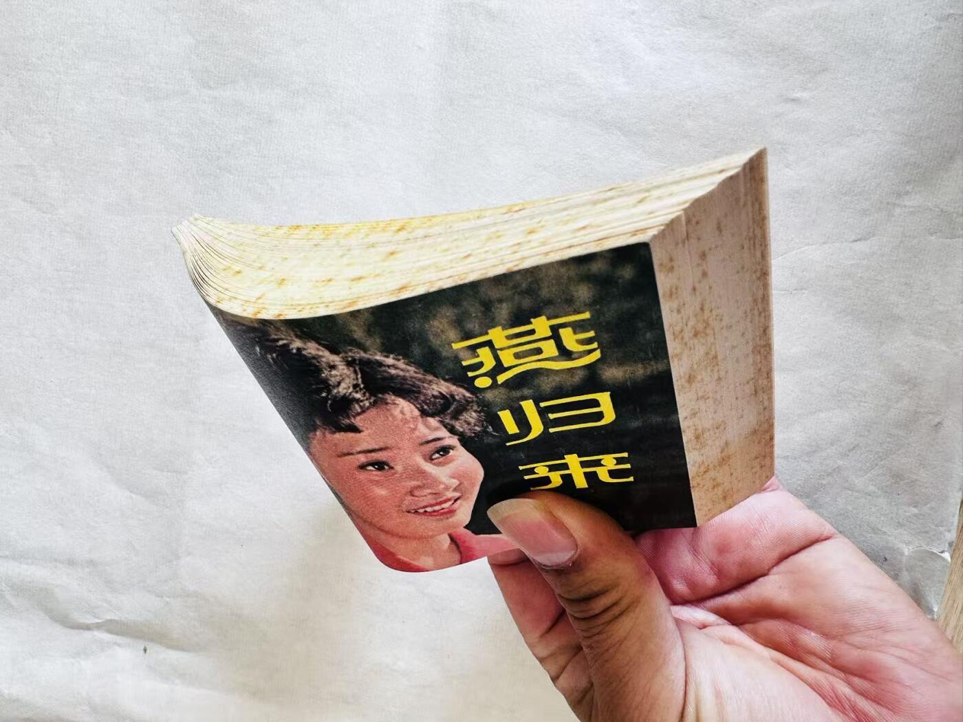 大连首届红藏暨第十一届全国连交会 连环画拍卖 燕归来 出版社：上海人美 年代：81.2 开本：64 品相：9.8  电影