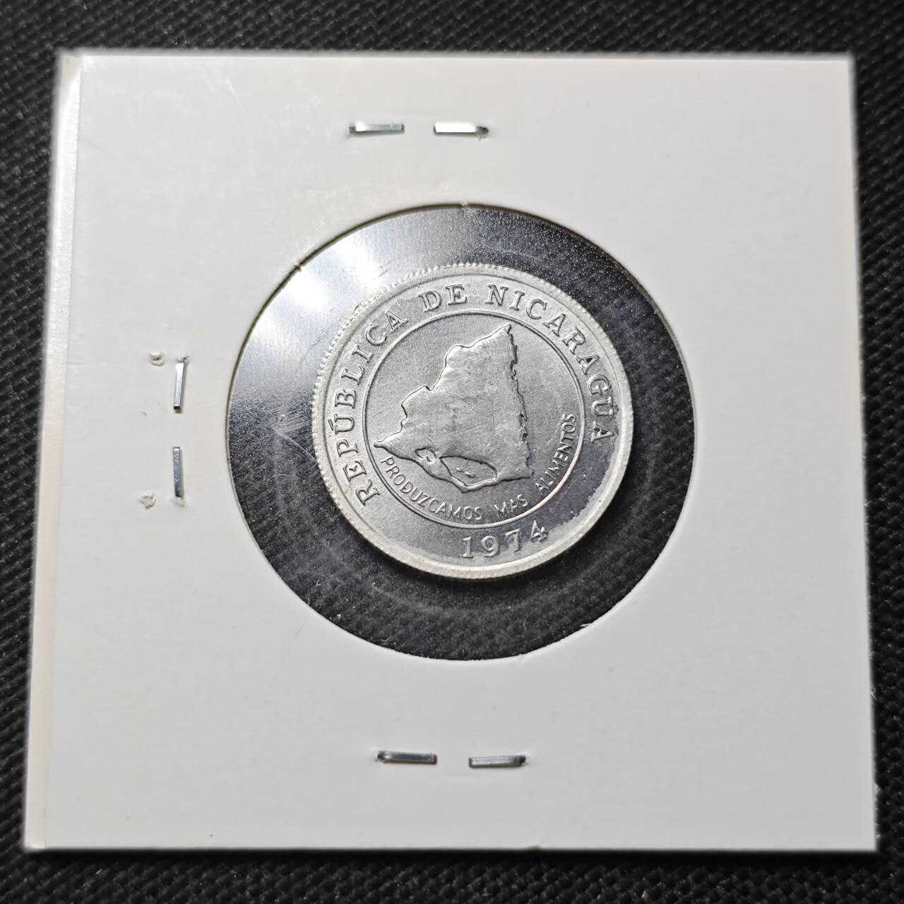 KK钱币收藏小铺  纪念币专场  2月预留时间 周末发货  1974尼加拉瓜10分