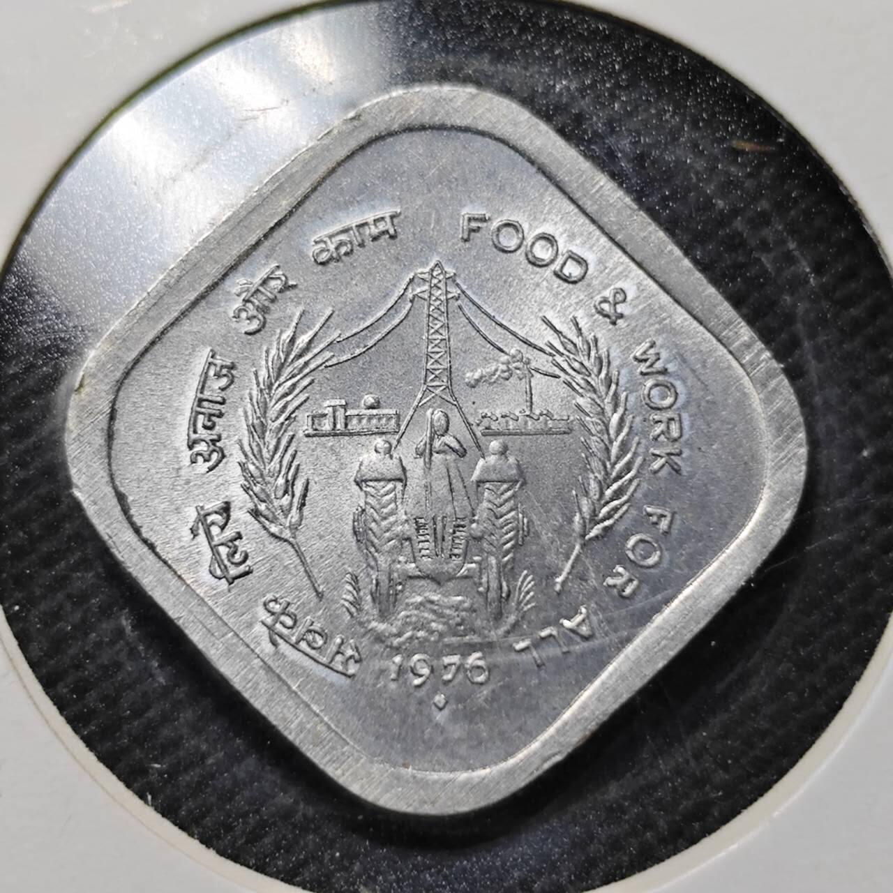 KK钱币收藏小铺  纪念币专场  2月预留时间 周末发货  印度5派沙纪念币