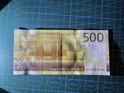 【炜奕收藏】，第四十八期，多套港澳日本纸币 挪威500克朗，AU品相