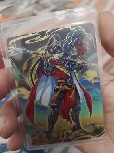秋原瞳的小店第二十六期（持续收拍，日子飞快，转眼又是一年冬来到） 卡游三国399孙策黑背限编191美品🈚肉眼白
