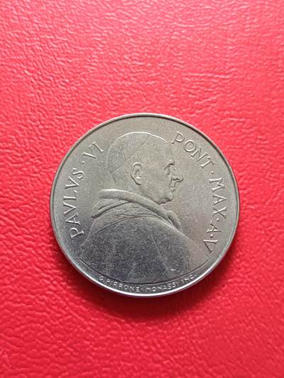 【云涧收藏】第七十三场 梵蒂冈1967年50里拉