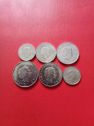 【云涧收藏】第七十三场 英属东加勒比老年女王套币