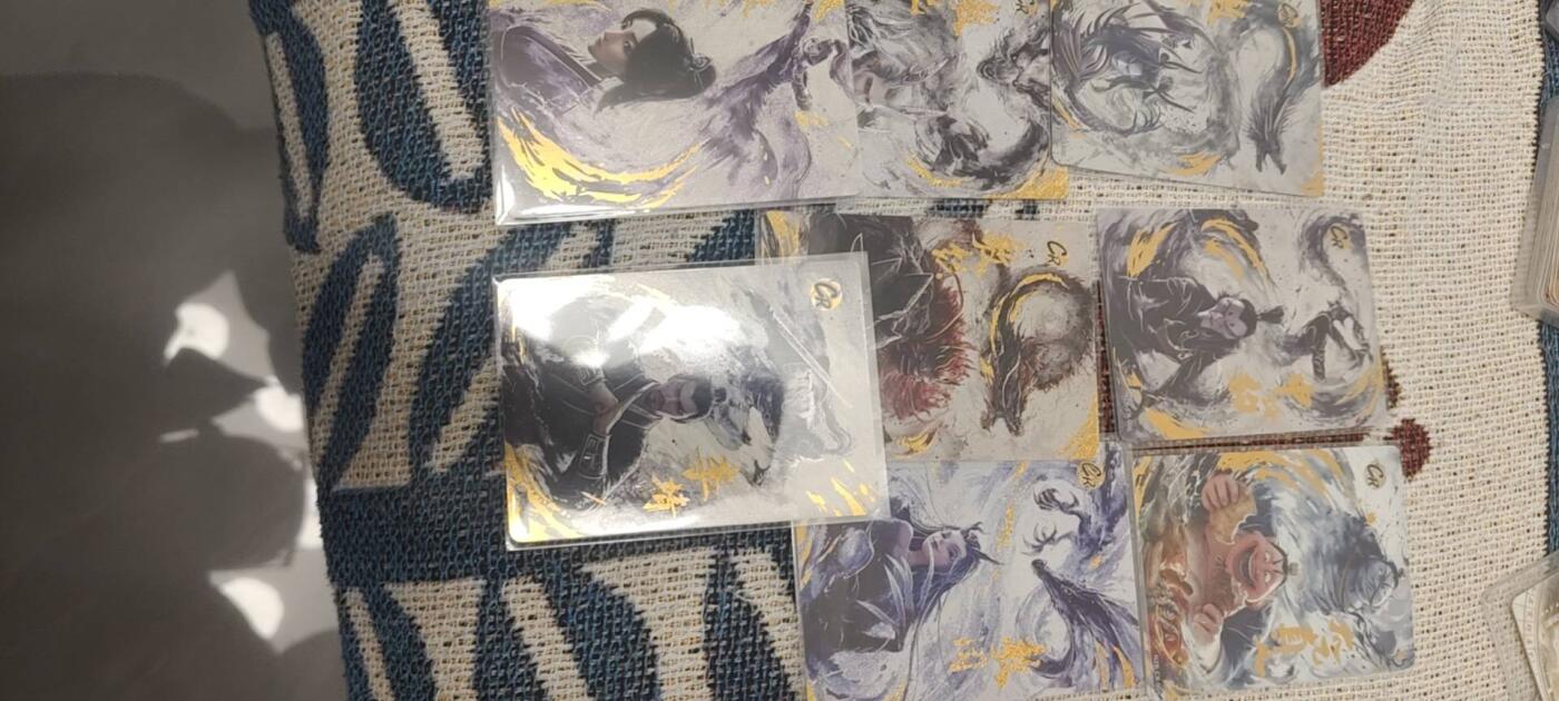秋原瞳的小店第二十六期（持续收拍，日子飞快，转眼又是一年冬来到） 卡游哪吒一弹cr8张不同美品，非常稀有，水墨画画风，一次凑齐，性价比极高