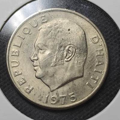 KK钱币收藏小铺  纪念币专场  2月预留时间 周末发货 -  1975海地10分