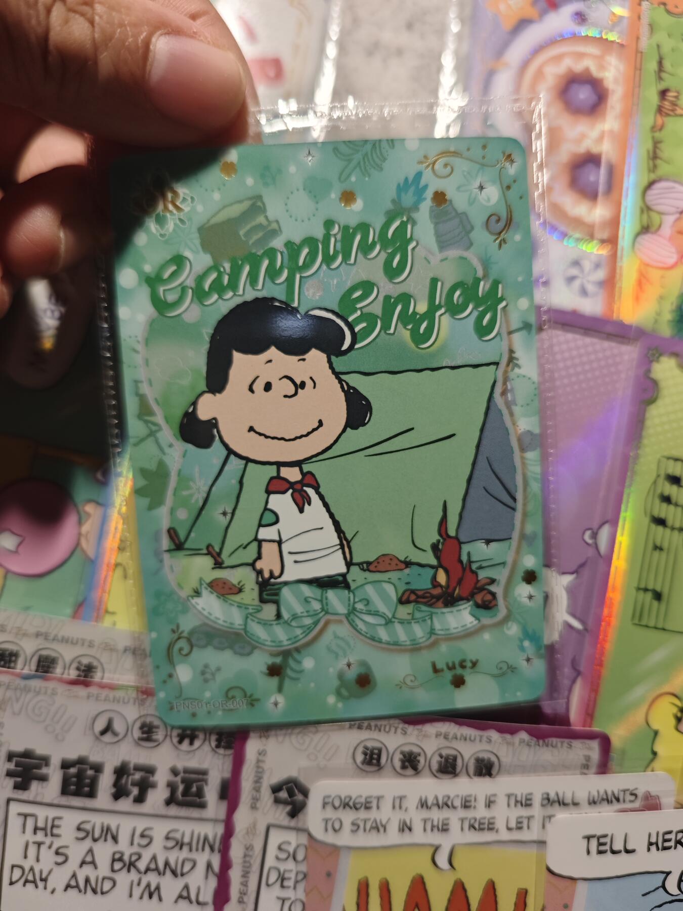 【随心含颖卡拍49期】卡游/集卡社/卡卡沃 抽卡机专场拍卖【无佣金】 卡游 史努比各种卡位30➕，拍了几个特写