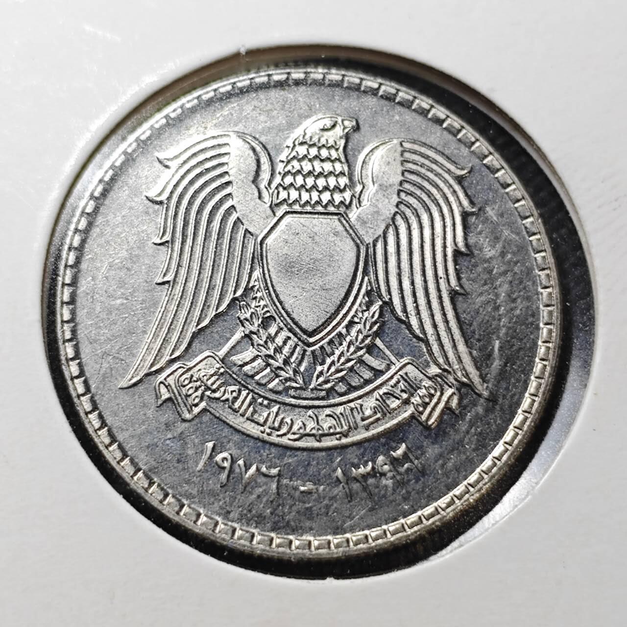 KK钱币收藏小铺  纪念币专场  2月预留时间 周末发货  叙利亚1镑纪念币