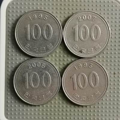 2025年第104场各国散币拍卖（总第104场） - 韩国100韩元4枚
