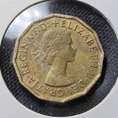 KK钱币收藏小铺  第356场  2月预留时间 周末发货 -  英国3便士铜币