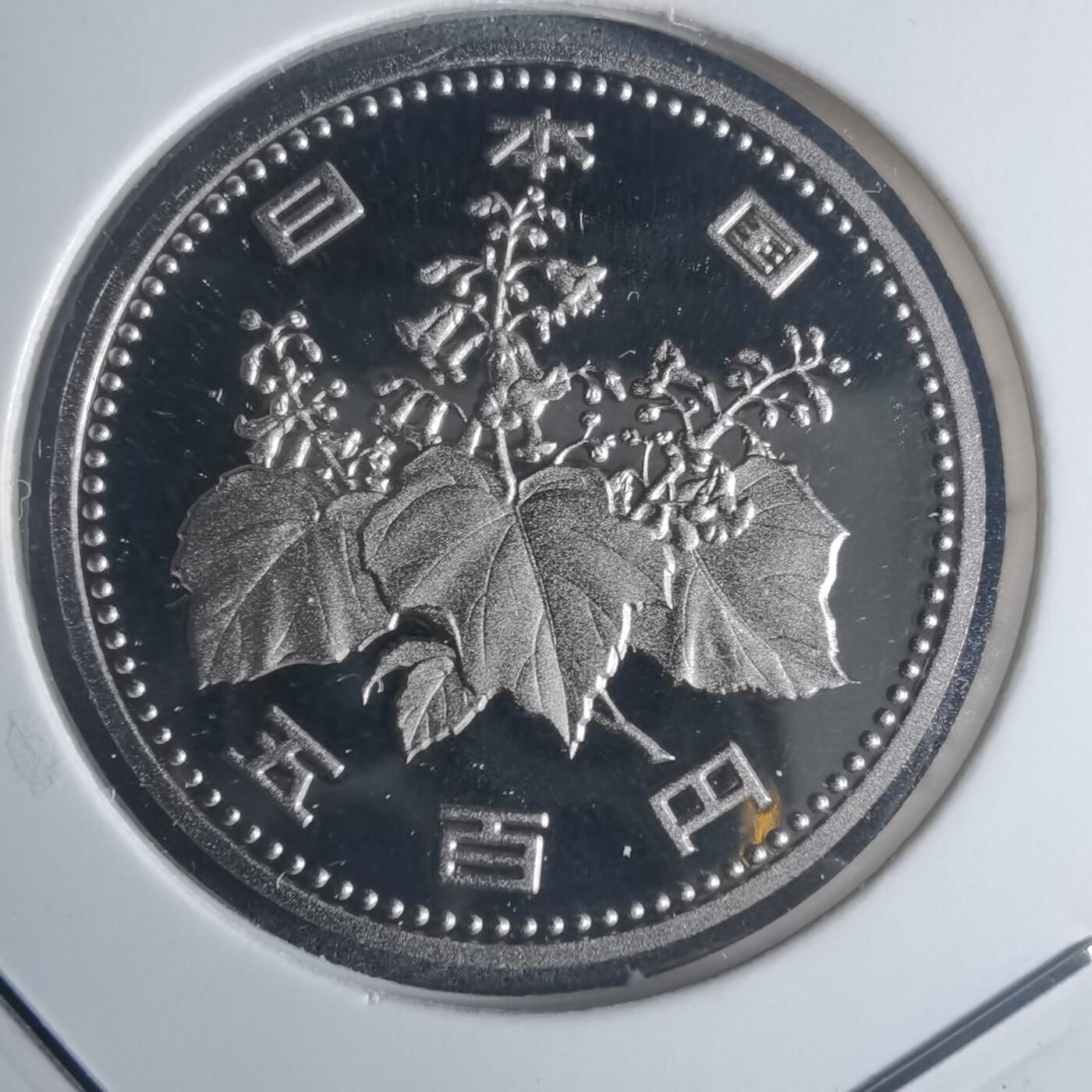 沼泽如烟--第881场 平成元年五百円精制币
